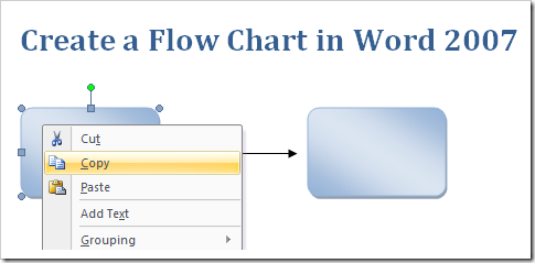 create a flowchart in word for mac