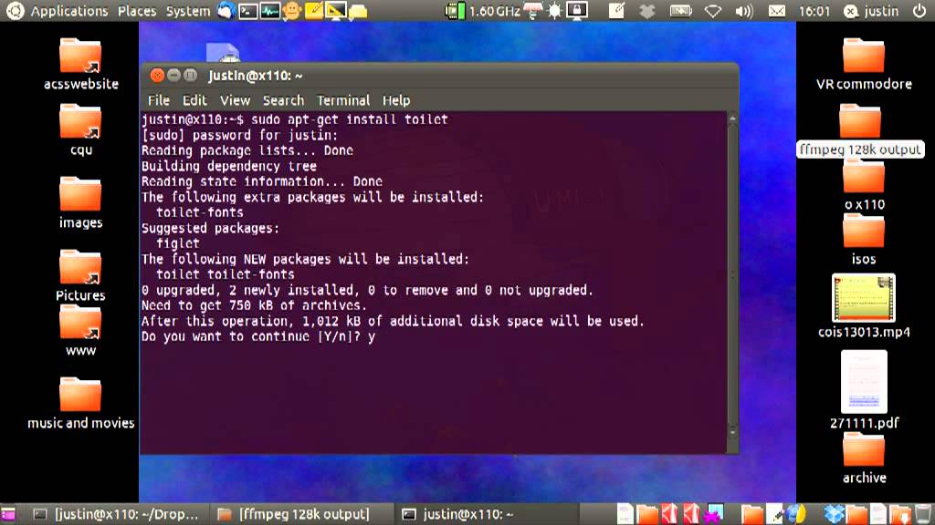 install linux command tool for mac